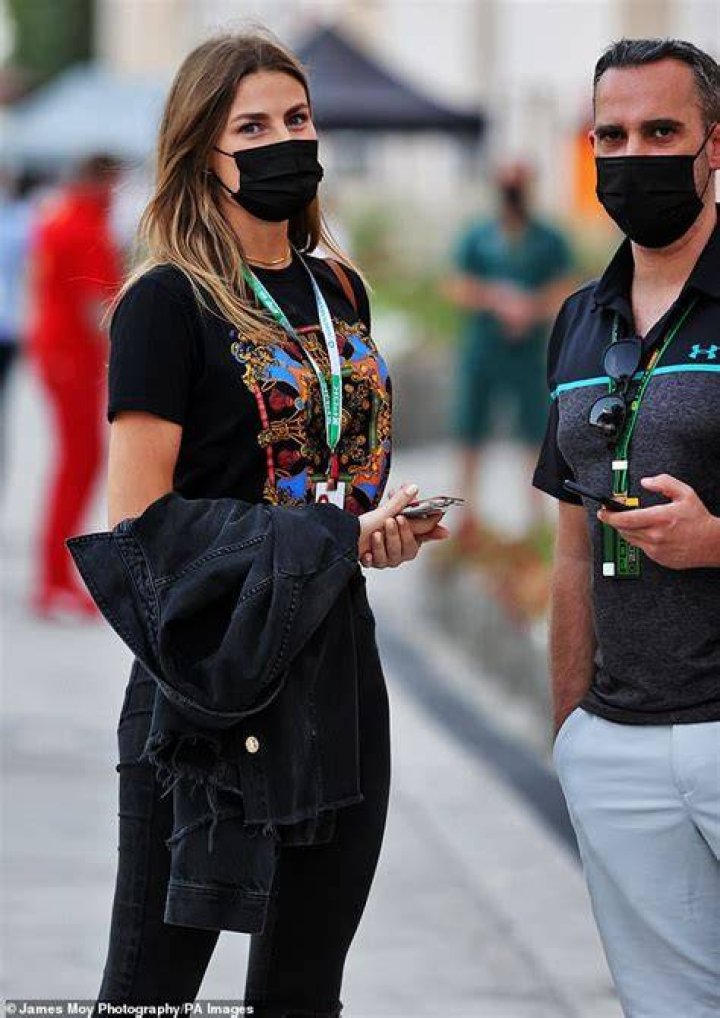 Here she is:&nbsp;Sara Pagliaroli was on hand to support boyfriend Lance Stroll as he participated in the Bahrain Grand Prix on Sunday afternoon